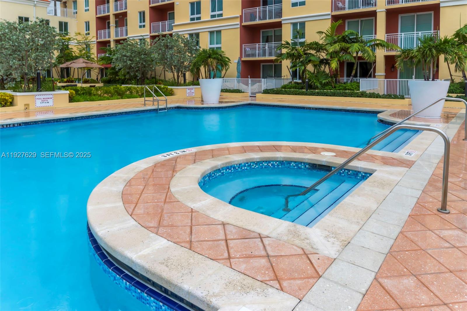 7355 Southwest 89th Street, Unit 721N Miami, FL 33156 - Photo 25 of 29 a view of swimming pool with outdoor seating