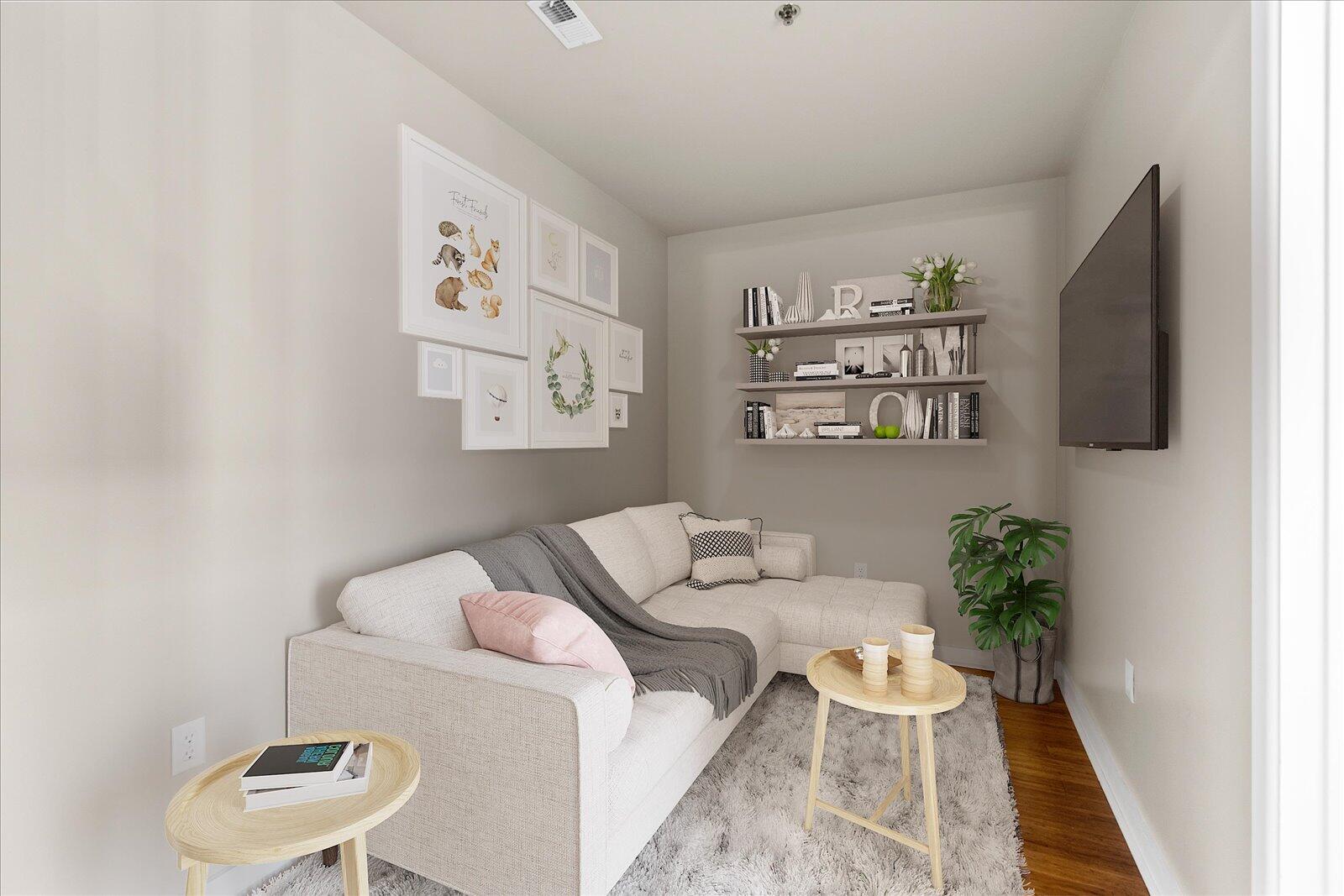 200 Manufacturers Road, Unit 506 Chattanooga, TN 37405 - Photo 51 of 55 Virtual staging of den (1)