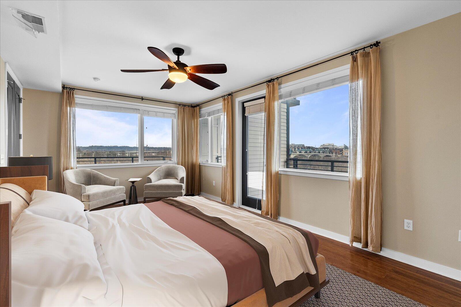 200 Manufacturers Road, Unit 506 Chattanooga, TN 37405 - Photo 53 of 55 Virtual staging of primary bedroom