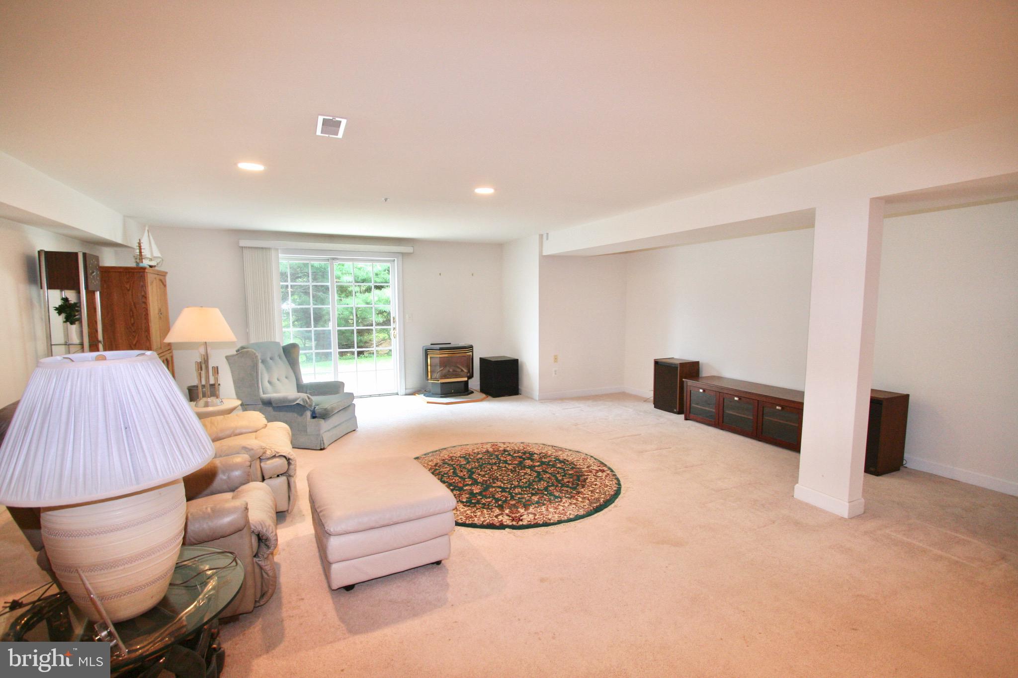 44 Barrington Road Bel Air, MD 21014 - Photo 40 of 42 Walkout Basement with Gas Stove