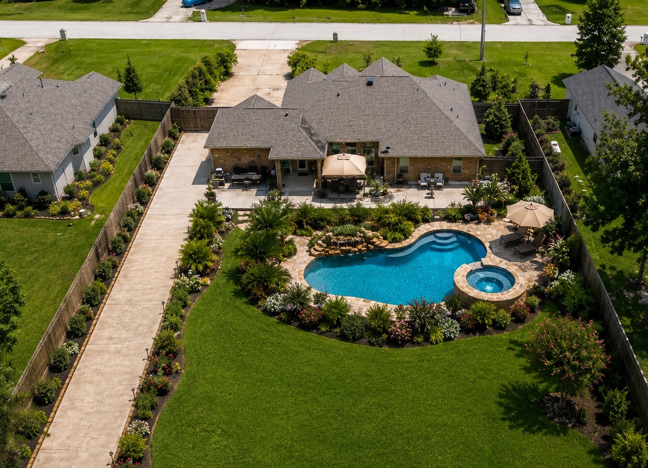 27585 Rio Blanco Drive Splendora, TX 77372 - Photo 35 of 39 Backyard possibilities. Virtually staged