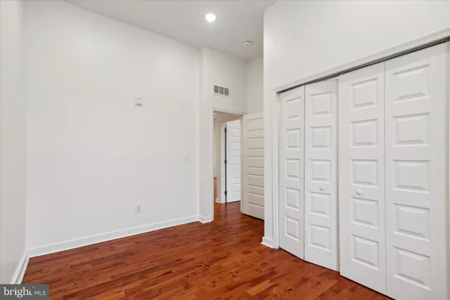wooden floor in an empty room