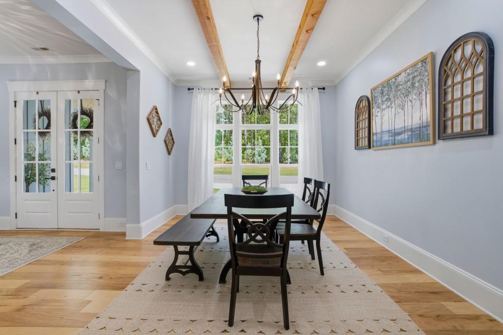 1416 Mt Bethel Road McDonough, GA 30252 - Photo 12 of 67 a view of a dining room with furniture window and outside view