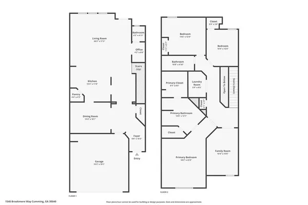 $2,175 | 1540 Brookmere Way, Cumming, GA 30040