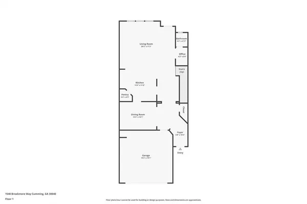 $2,175 | 1540 Brookmere Way, Cumming, GA 30040