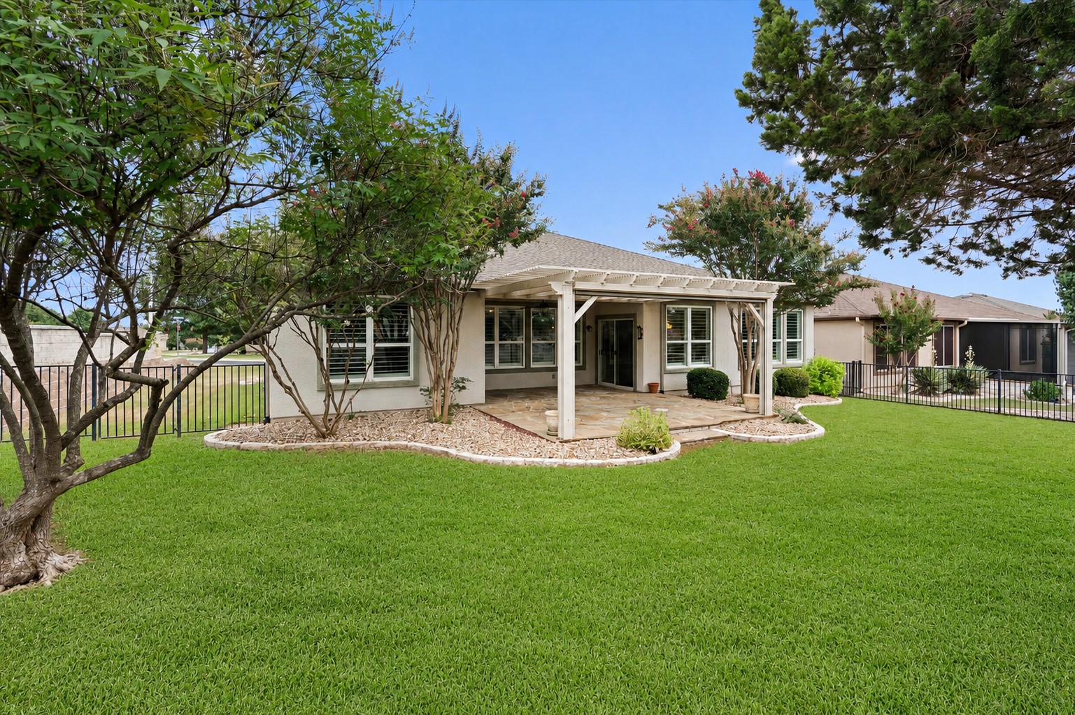 102 Emory Peak Trail Georgetown, TX 78633 - Photo 31 of 40 Grass color is digitally enhanced