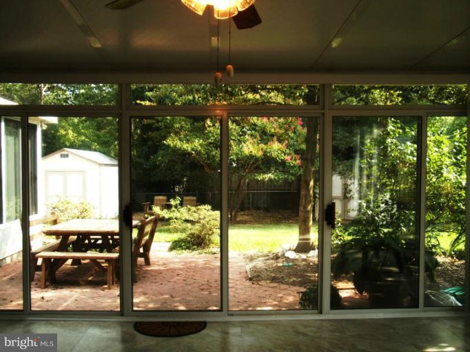 2007 Shenandoah Road Alexandria, VA 22308 - Photo 22 of 30 View from enclosed porch
