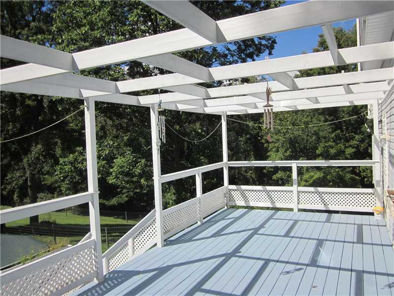 355 Rankin Road Belle Vernon, PA 15012 - Photo 23 of 25 Exterior Back. Enjoy the view from this spacious deck overlooking the back yard!