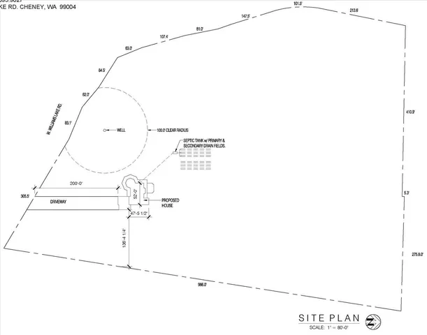 $795,000 | 36321 South Bootstrap Lane, Unit LOT D, Cheney, WA 99004