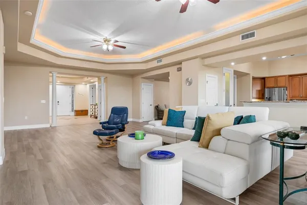 a front view of a building