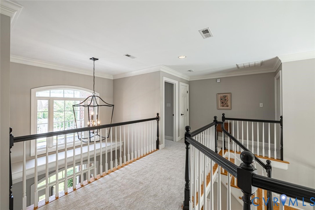 14469 Riverside Drive Ashland, VA 23005 - Photo 32 of 59 Upstairs landing with new carpet