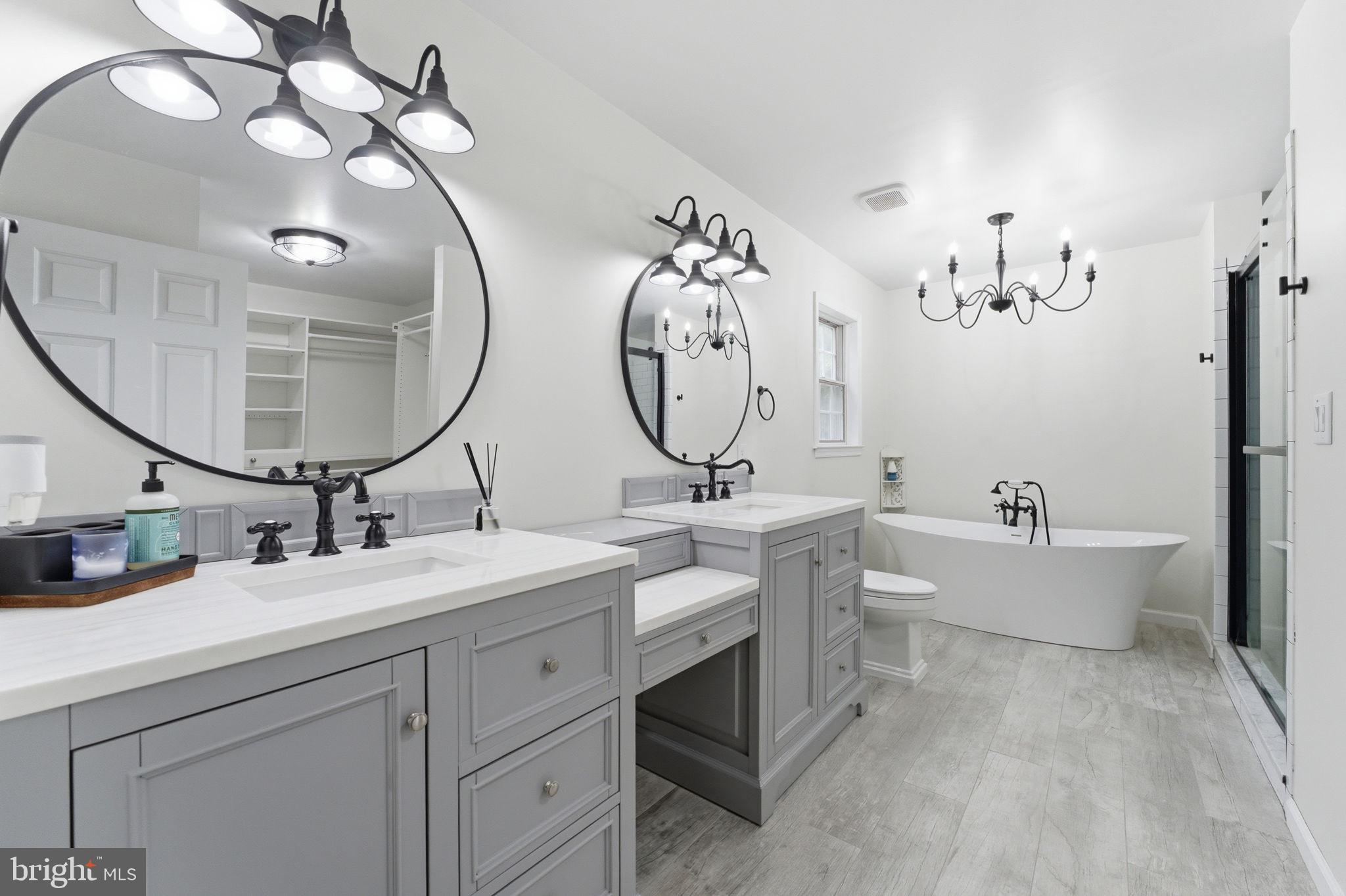 6040 Southgate Farm Road Indian Head, MD 20640 - Photo 36 of 94 Elegant dual-sink bathroom retreat.