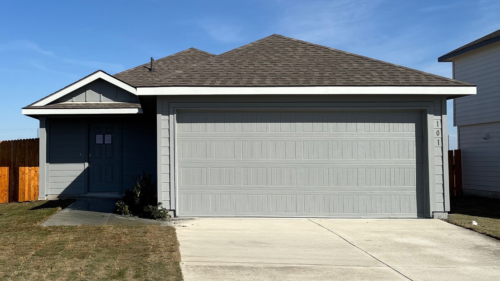 101 Wyatt Way Jarrell, TX 76537 - Photo 1 of 1 a front view of a house