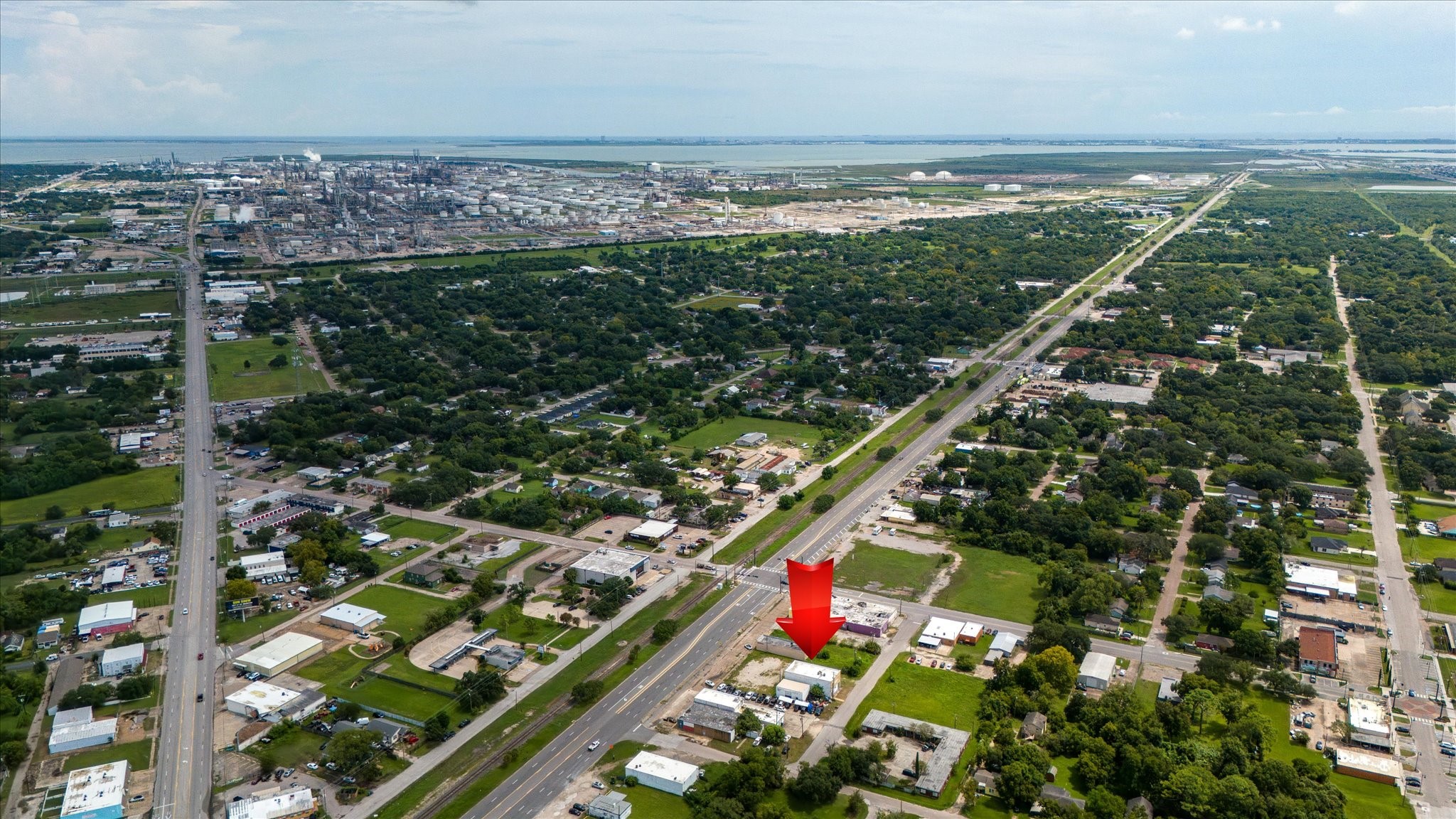 358 Demolay Street La Marque, TX 77568 - Photo 39 of 39 an aerial view of a city