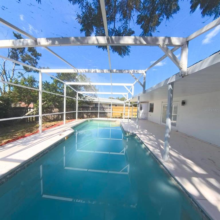 905 Spring Creek Drive Ocoee, FL 34761 - Photo 36 of 43 a view of a backyard with a large tree