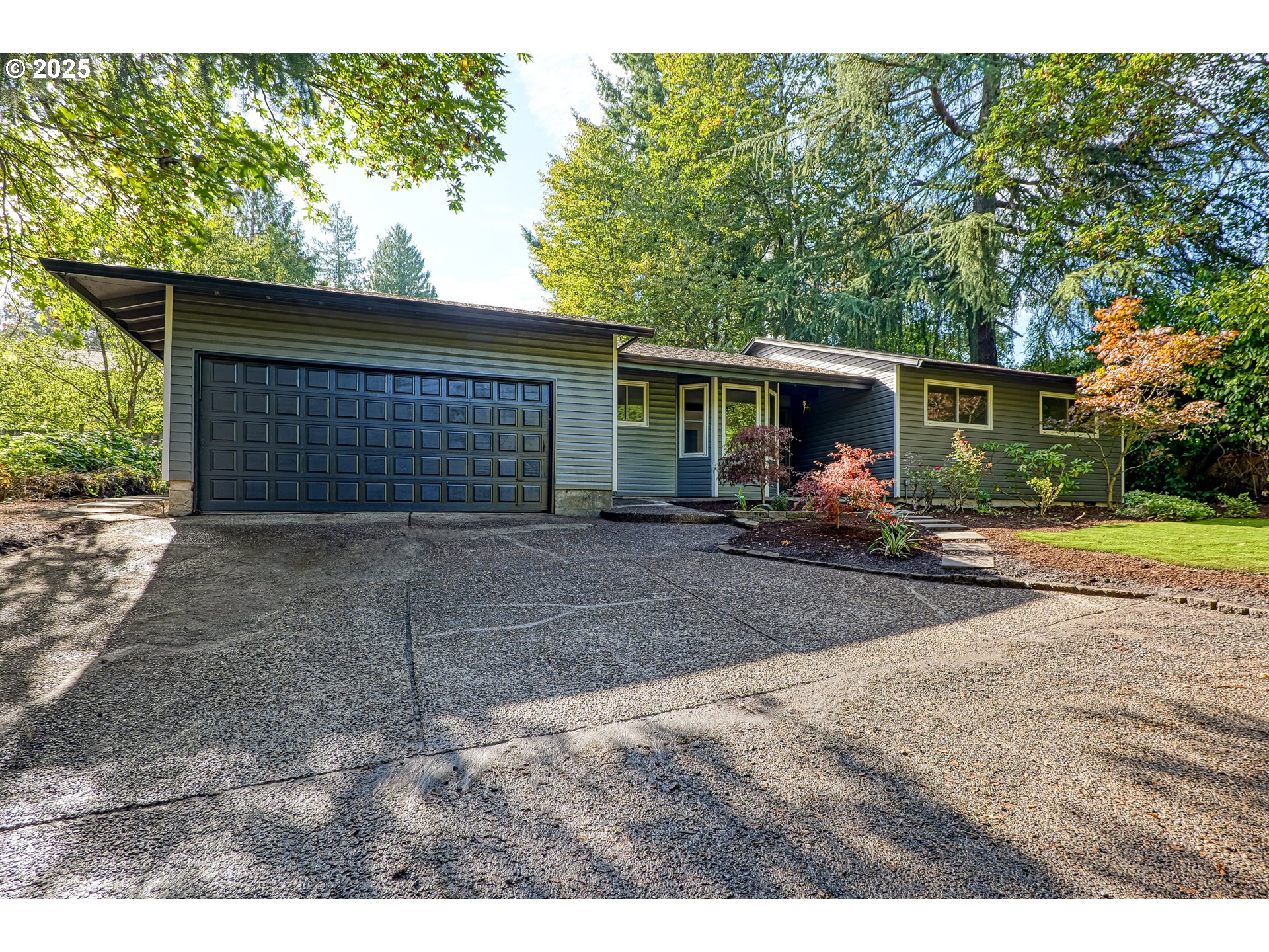 a view of outdoor space and yard