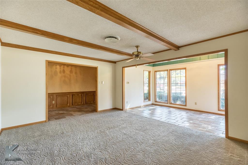 220 Hedges Road Abilene, TX 79605 - Photo 10 of 40 a view of an empty room with a window