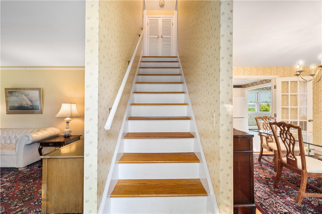 25 Carey Lane Little Compton, RI 02837 - Photo 22 of 49 Center stairwell