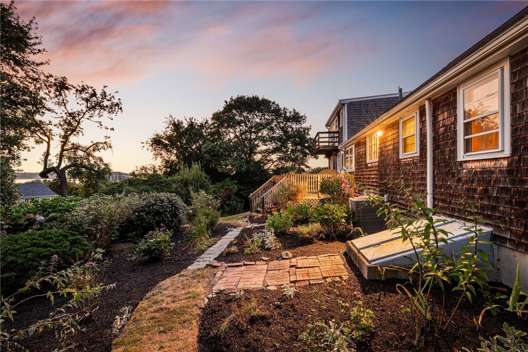 25 Carey Lane Little Compton, RI 02837 - Photo 6 of 49 Twilight Back of home Western facing