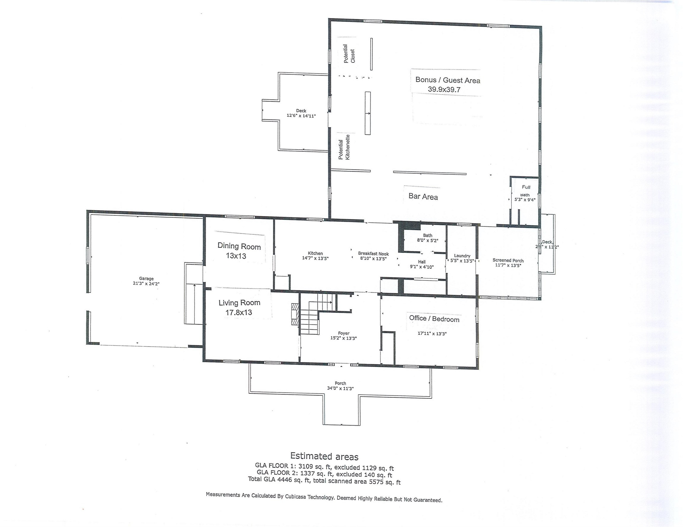 5685 Hobgood Road Rougemont, NC 27572 - Photo 32 of 61 1st Flr Plan
