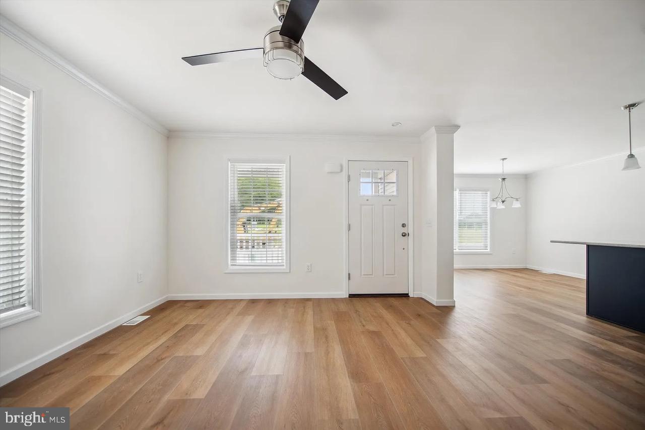 10 Ginger Lane Conowingo, MD 21918 - Photo 10 of 34 wooden floor in an empty room with a window