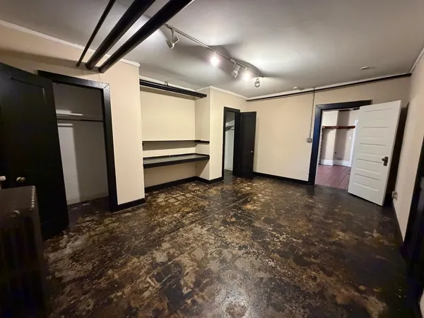 a view of entryway with stairs