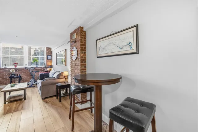 a view of a livingroom with furniture and a couch