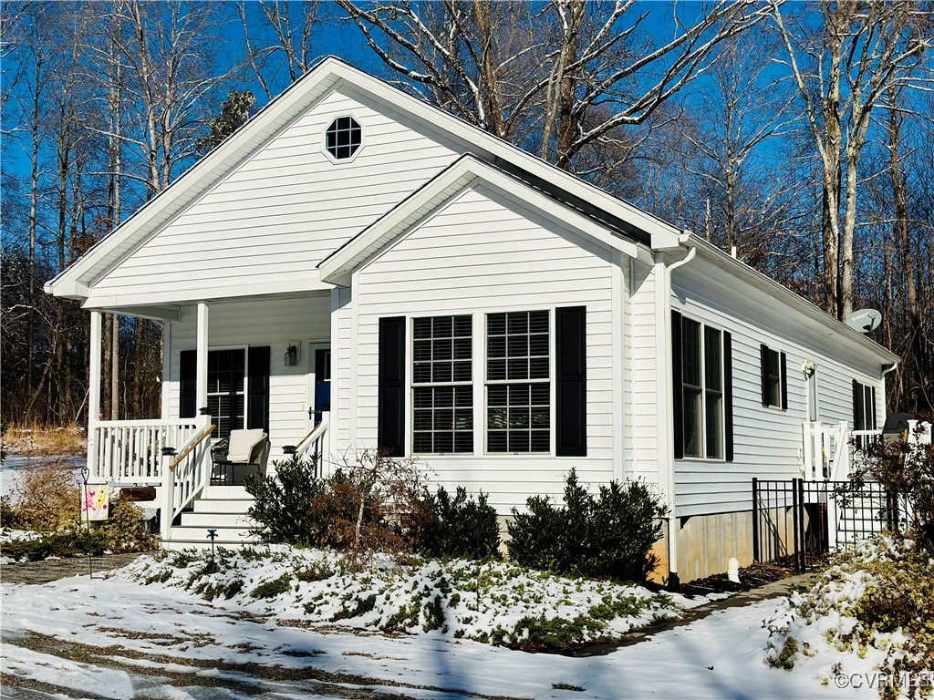 2750 Trenholm Road Powhatan, VA 23139 - Photo 42 of 42 View of front of property featuring a porch