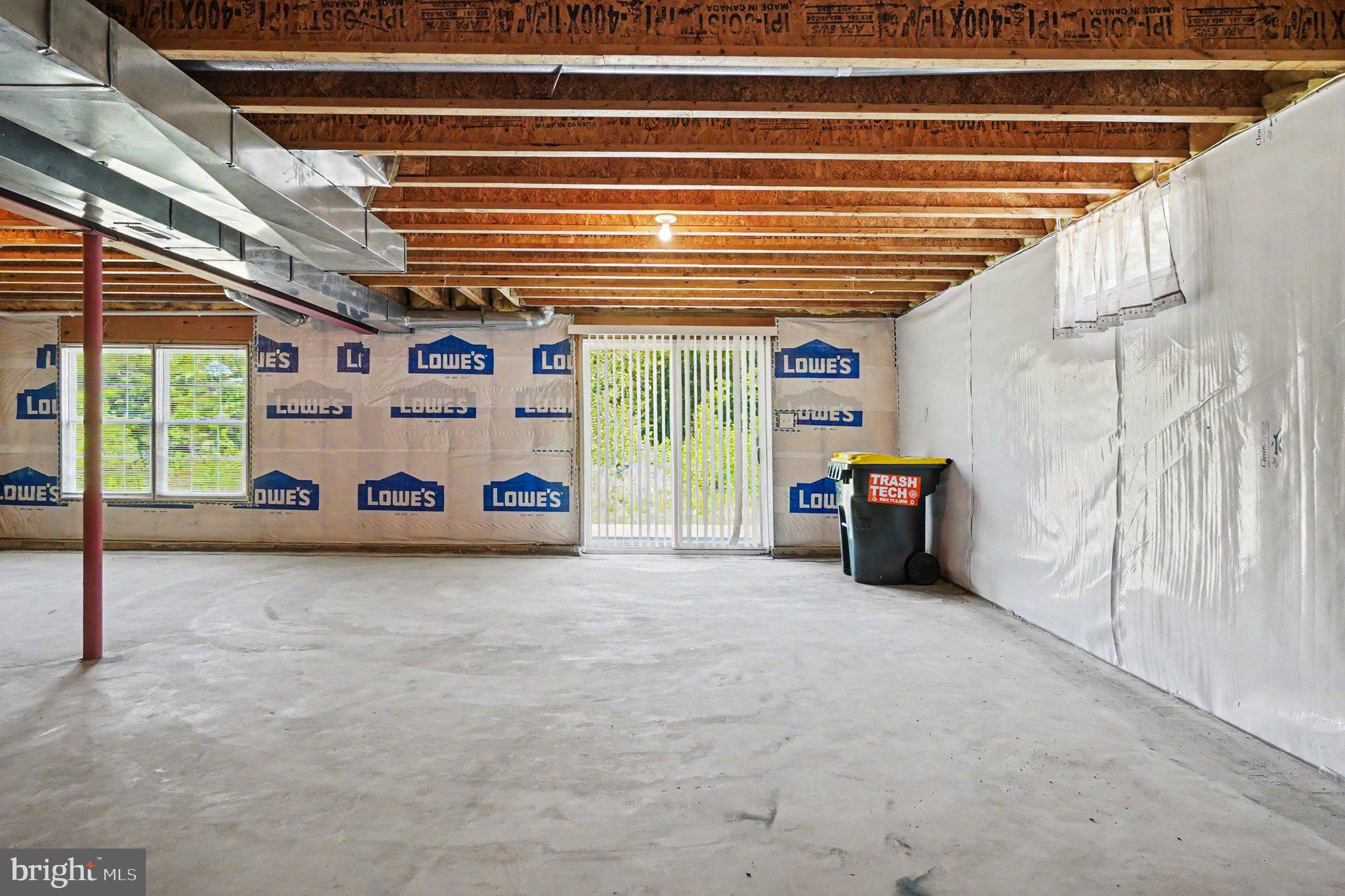 89 Ridge Run Road North East, MD 21901 - Photo 4 of 51 Poured Concrete Basement with Walk-Out to Patio
