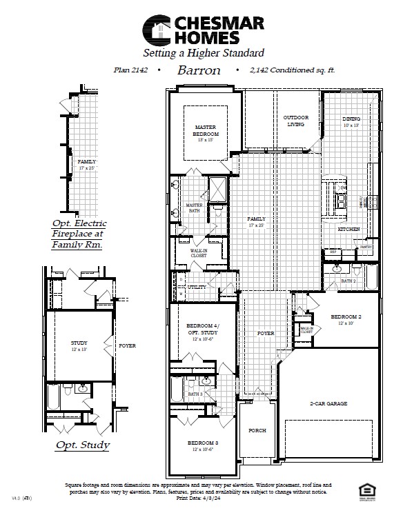 1121 Pansy Trail Georgetown, TX 78628 - Photo 25 of 25 View of property floor plan
