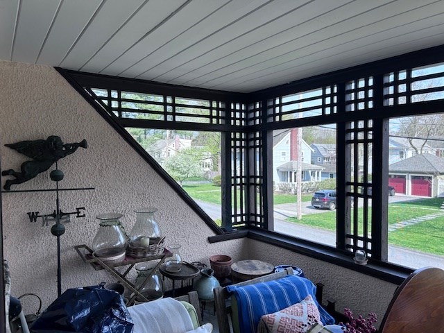 19 Homestead Road, Unit 1 Wellesley, MA 02482 - Photo 29 of 32 a living room with furniture and a floor to ceiling window