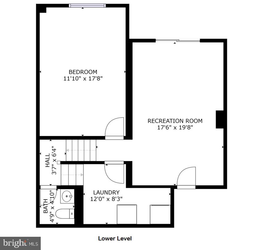 1571 Inlet Court Reston, VA 20190 - Photo 50 of 53 Lower Level Floor Plan