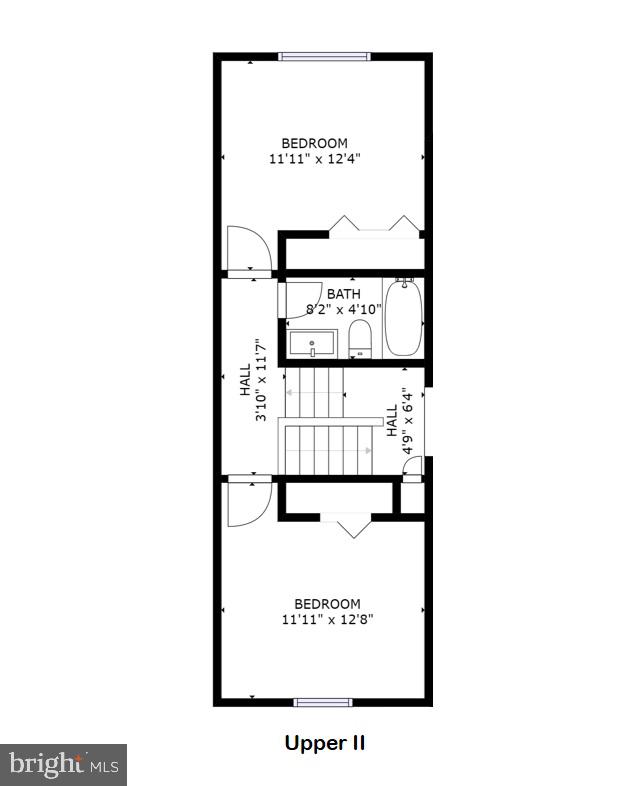 1571 Inlet Court Reston, VA 20190 - Photo 53 of 53 Upper II Floor Plan