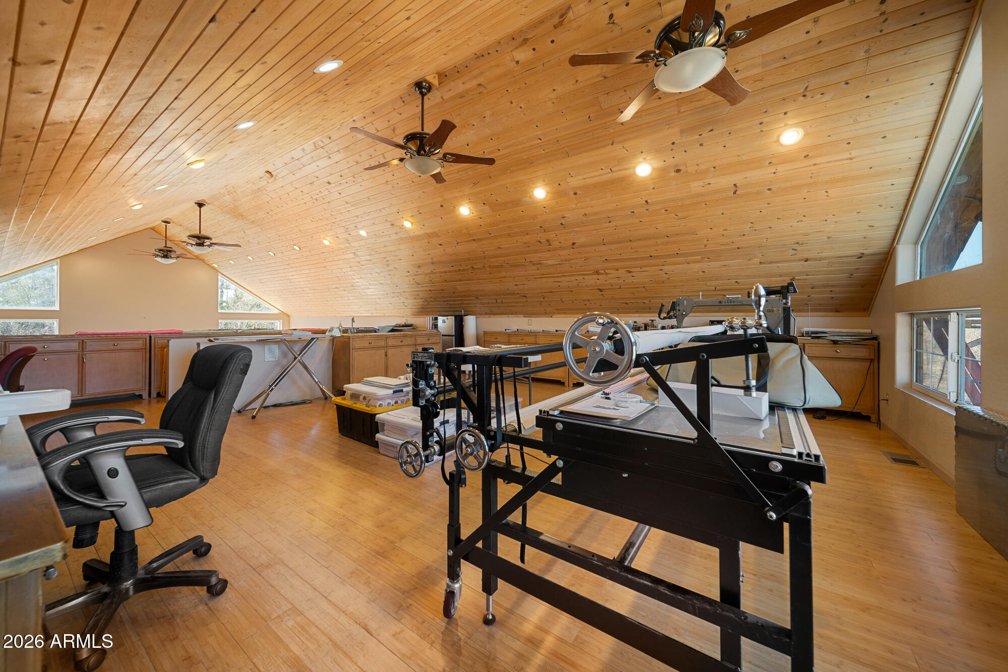 1234 Turkey Hill Road Pinedale, AZ 85934 - Photo 19 of 48 a view of a workspace with furniture and wooden floor