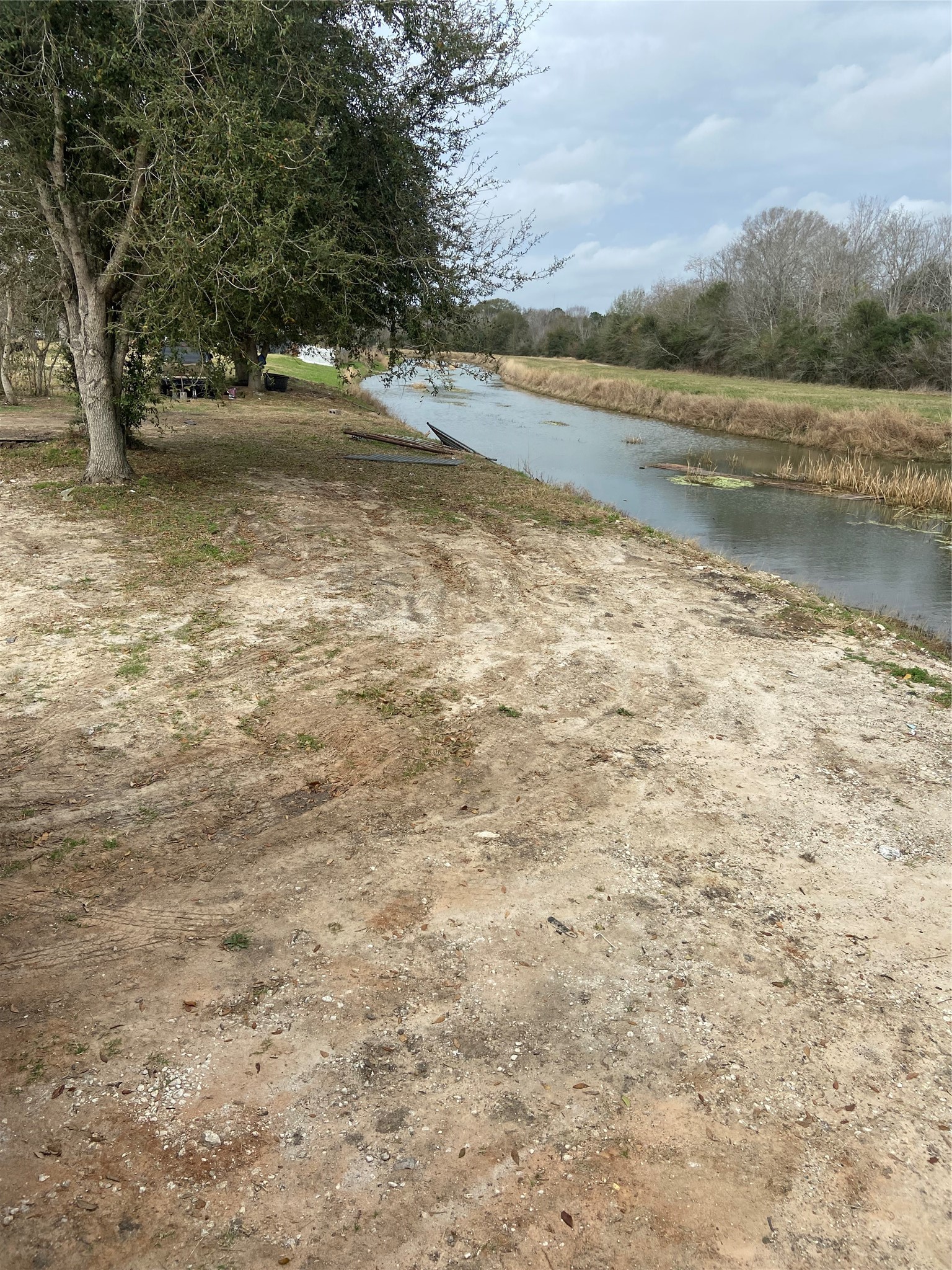 a view of lake with outdoor space