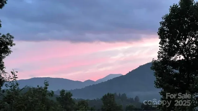 a outdoor view of mountains and valleys