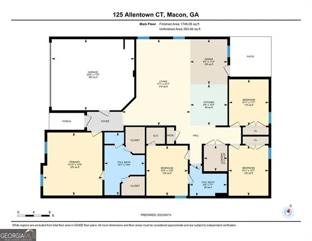 $2,065 | 125 Allentown Lane, Macon, GA 31216