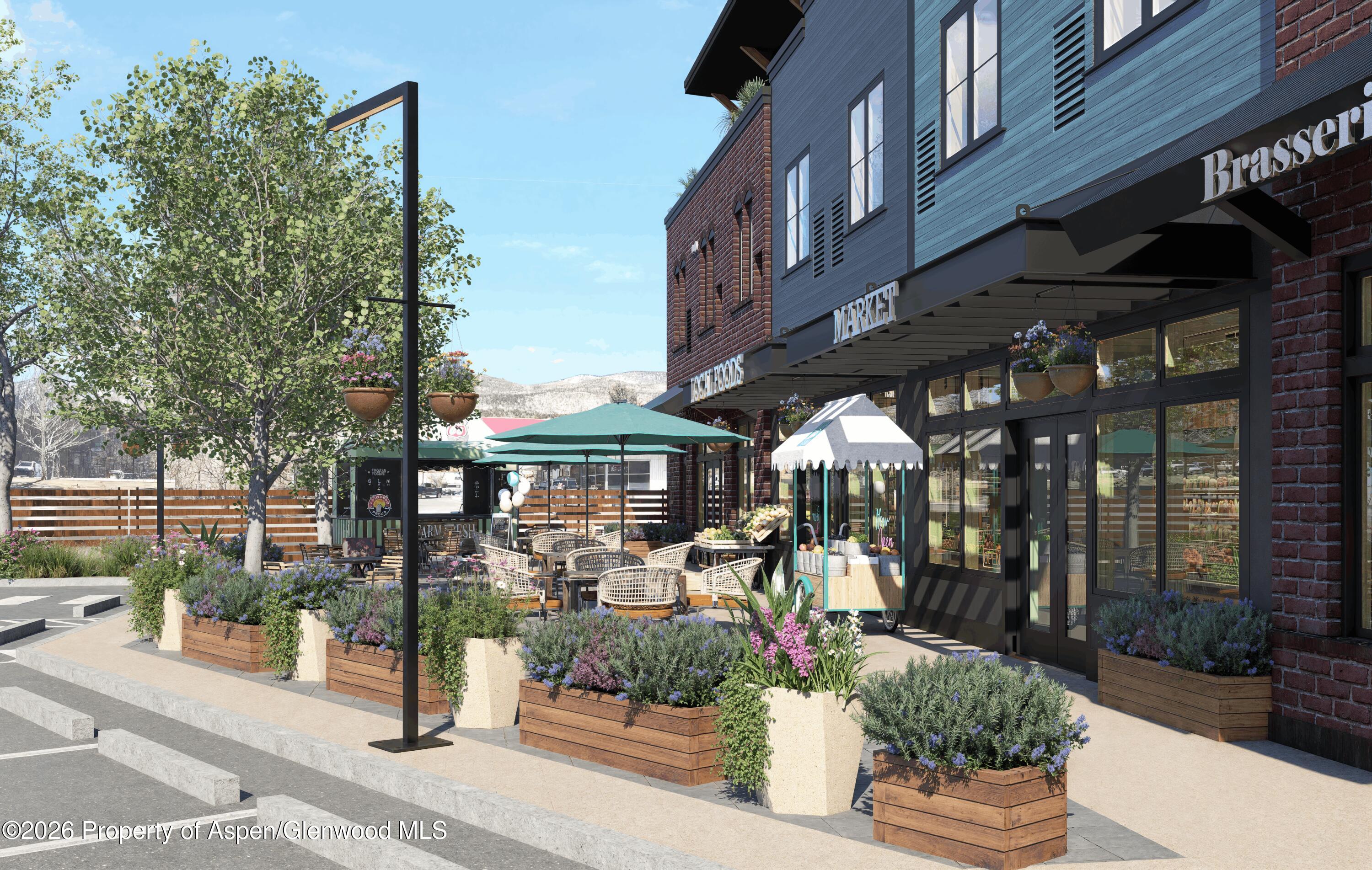 140 Basalt Center Circle, Unit 228 Basalt, CO 81621 - Photo 12 of 25 Community Patio and Outdoor Seating