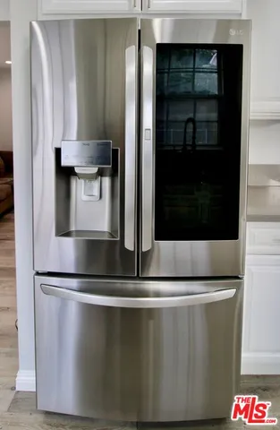 a close view of water heater