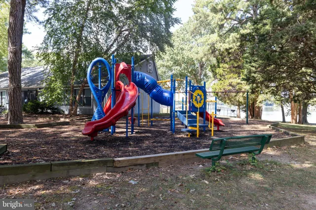 a view of outdoor space with garden and entertaining space