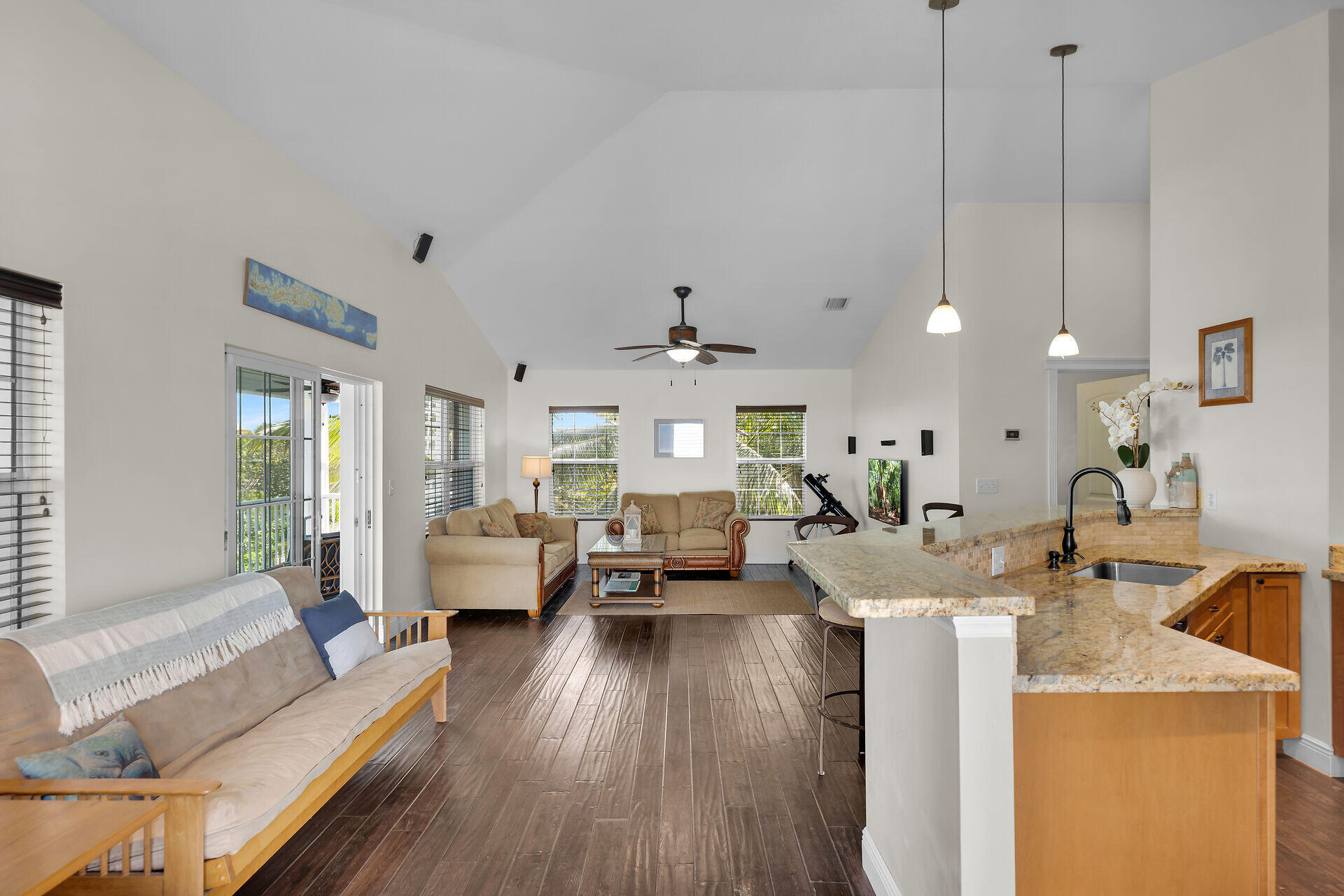 27415 Barbuda Lane Summerland Key, FL 33042 - Photo 12 of 43 a living room with furniture and wooden floor