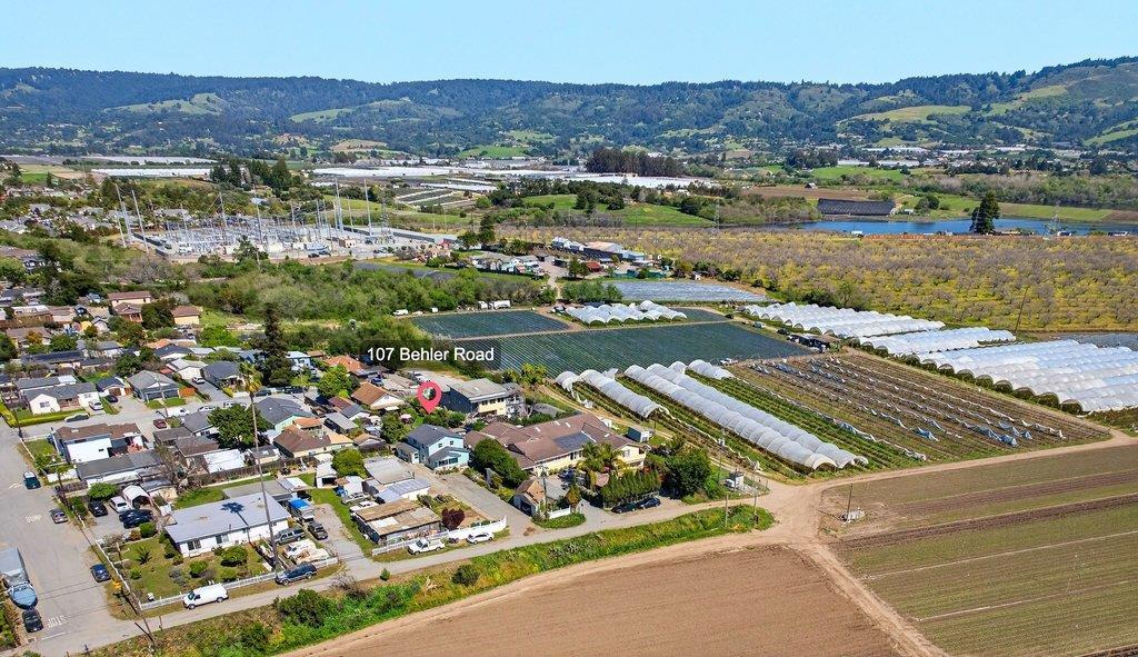 107 Behler Road Watsonville, CA 95076 - Photo 18 of 43 an aerial view of residential houses with outdoor space