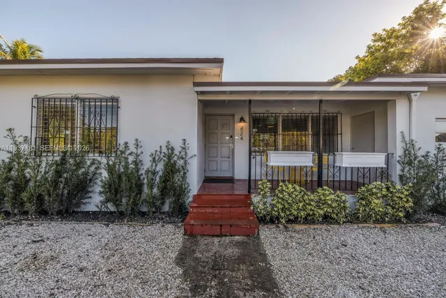 front view of a house