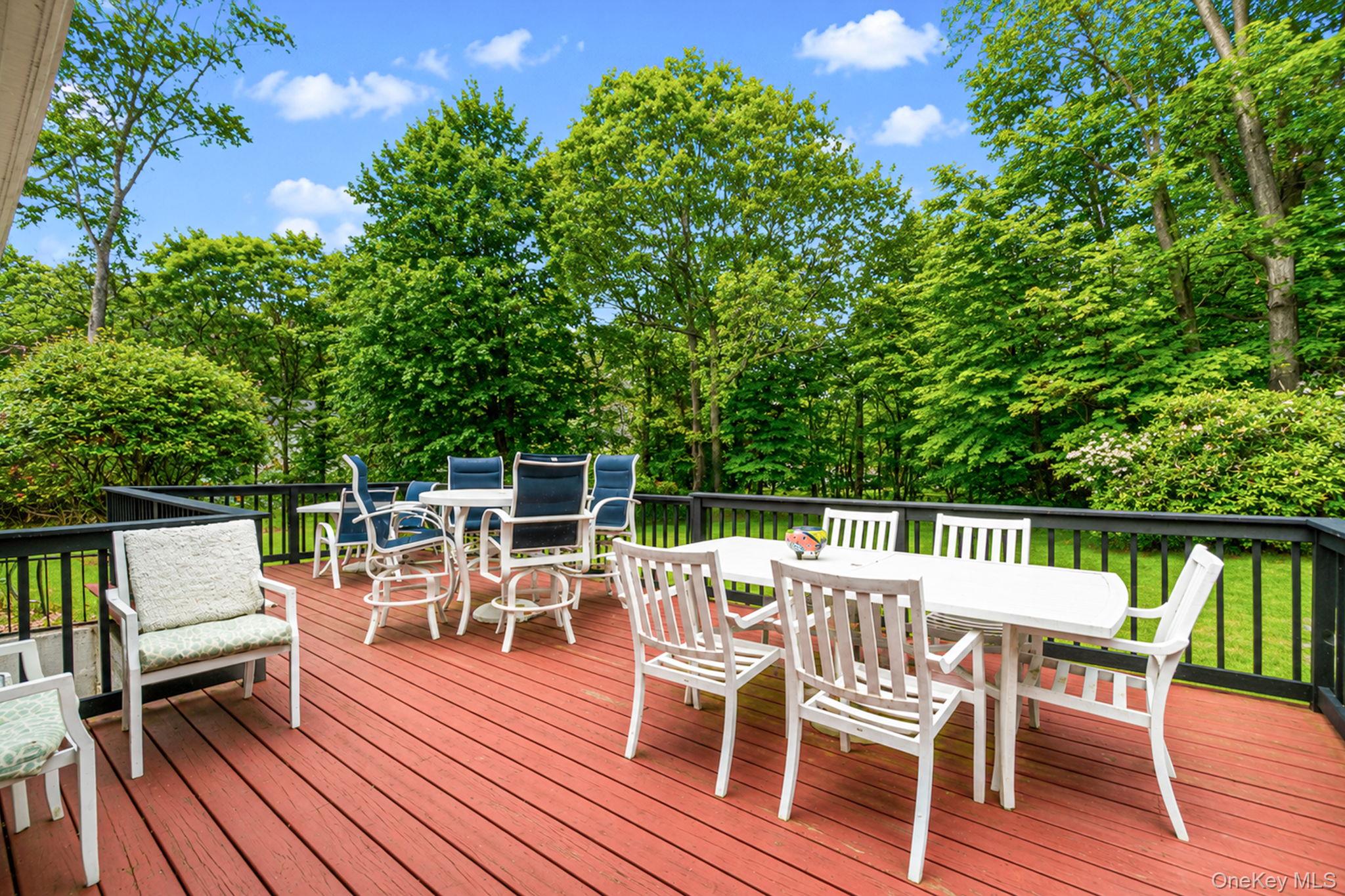 15 Cliff Road Port Jefferson, NY 11777 - Photo 30 of 38 Private deck with sliders from Living area