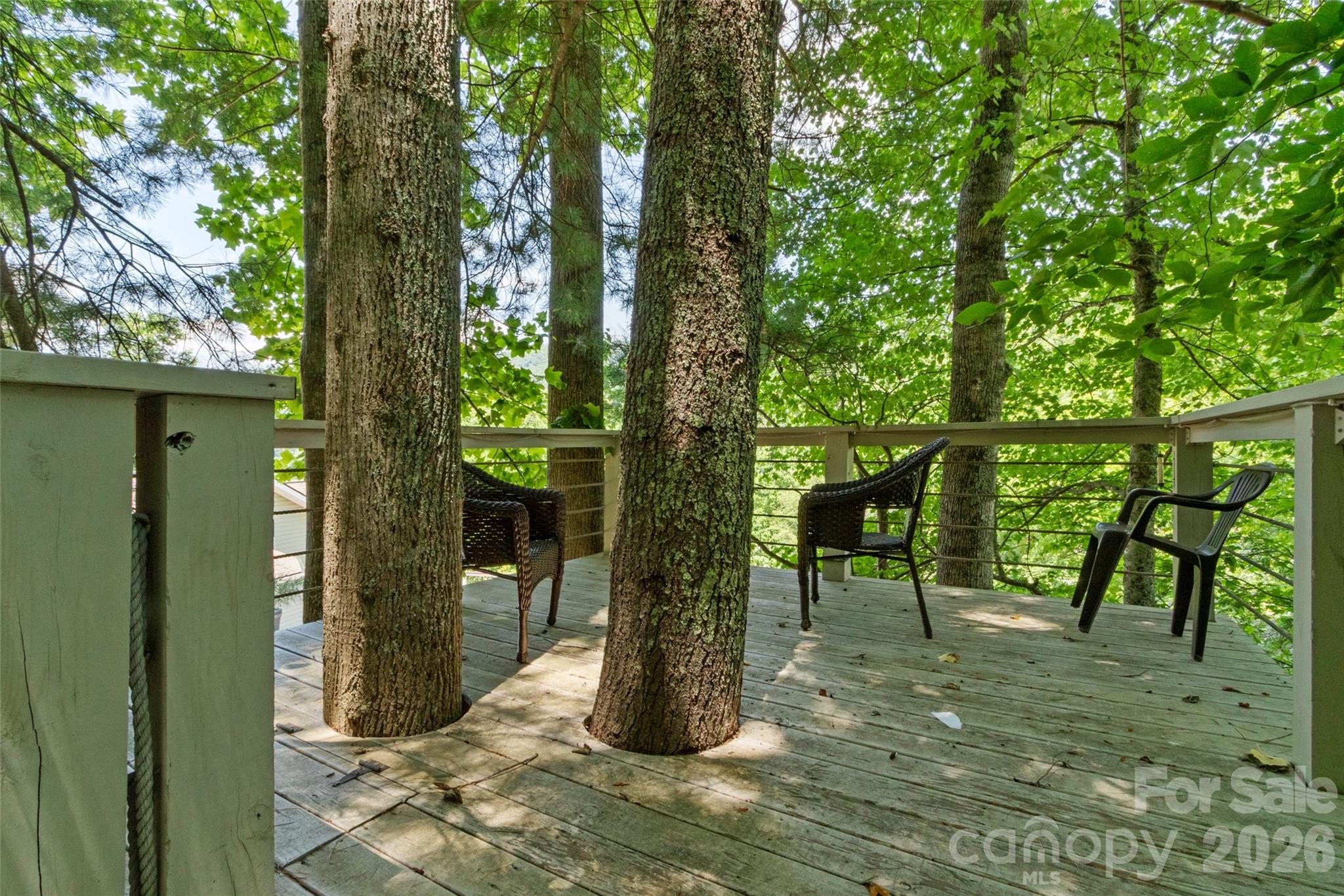 189 Poverty Branch Road Barnardsville, NC 28709 - Photo 37 of 48 a view of outdoor space with seating area