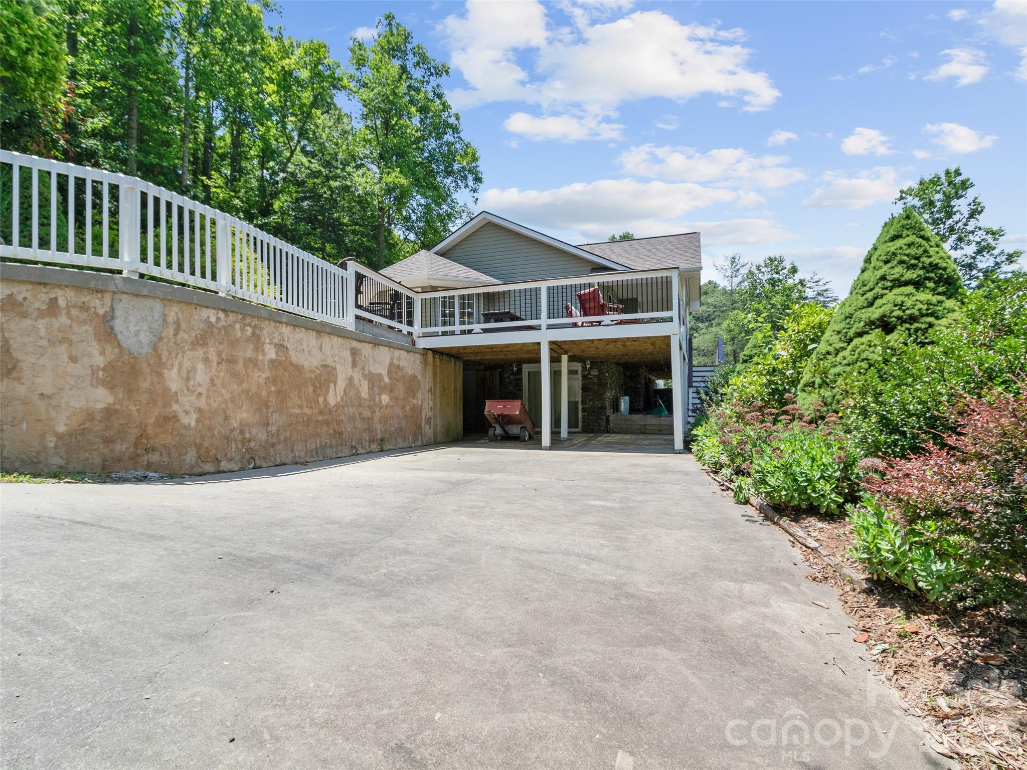 189 Poverty Branch Road Barnardsville, NC 28709 - Photo 43 of 48 front view of a house with a yard