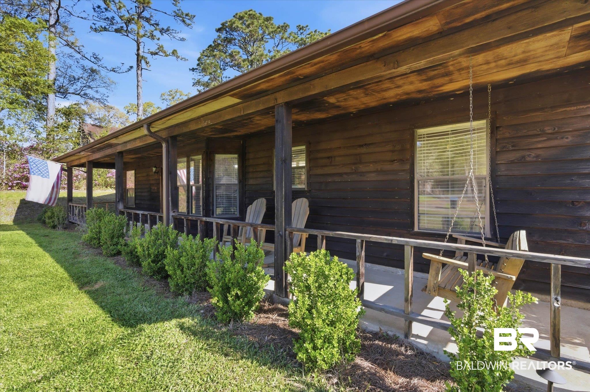 8030 Country Drive Mobile, AL 36619 - Photo 2 of 22 View of side of property featuring covered porch