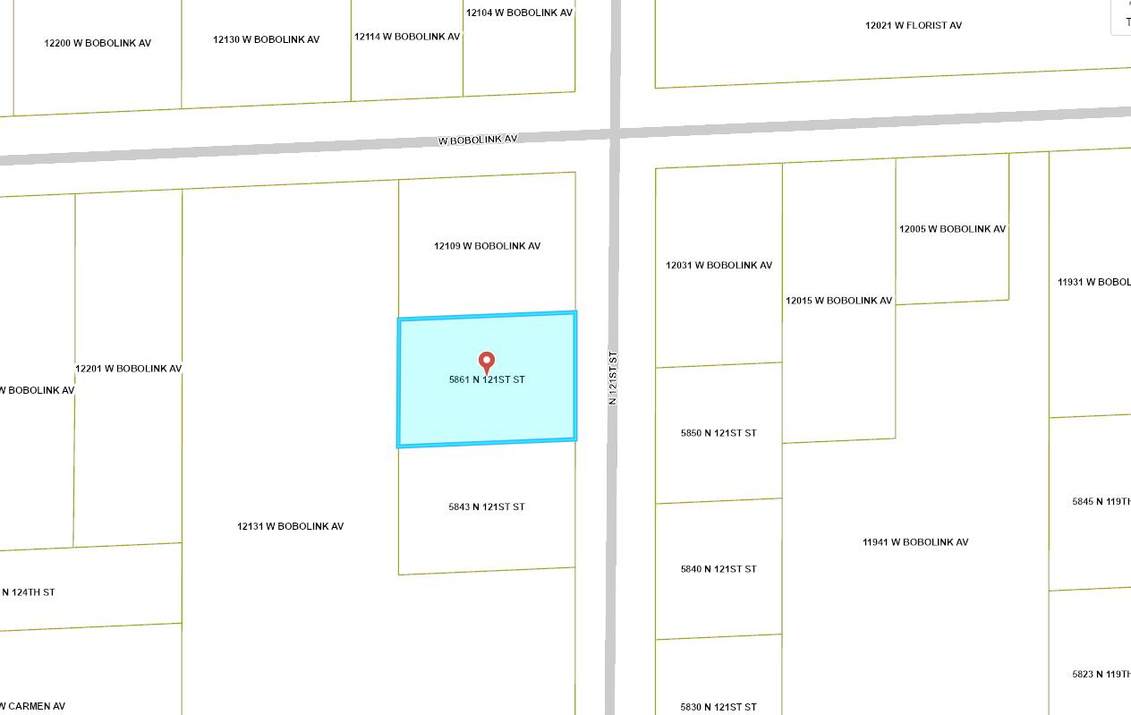 5861 North 121st Street Milwaukee, WI 53225 - Photo 3 of 3 Aerial5861N121