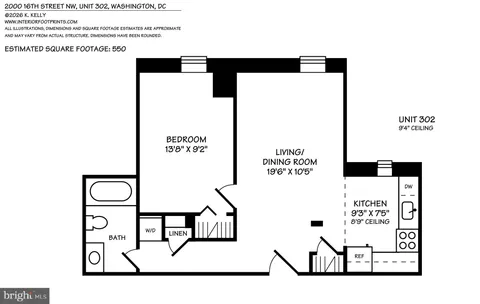 $395,000 | 2000 16th Street Northwest, Unit 302, Washington, DC 20009