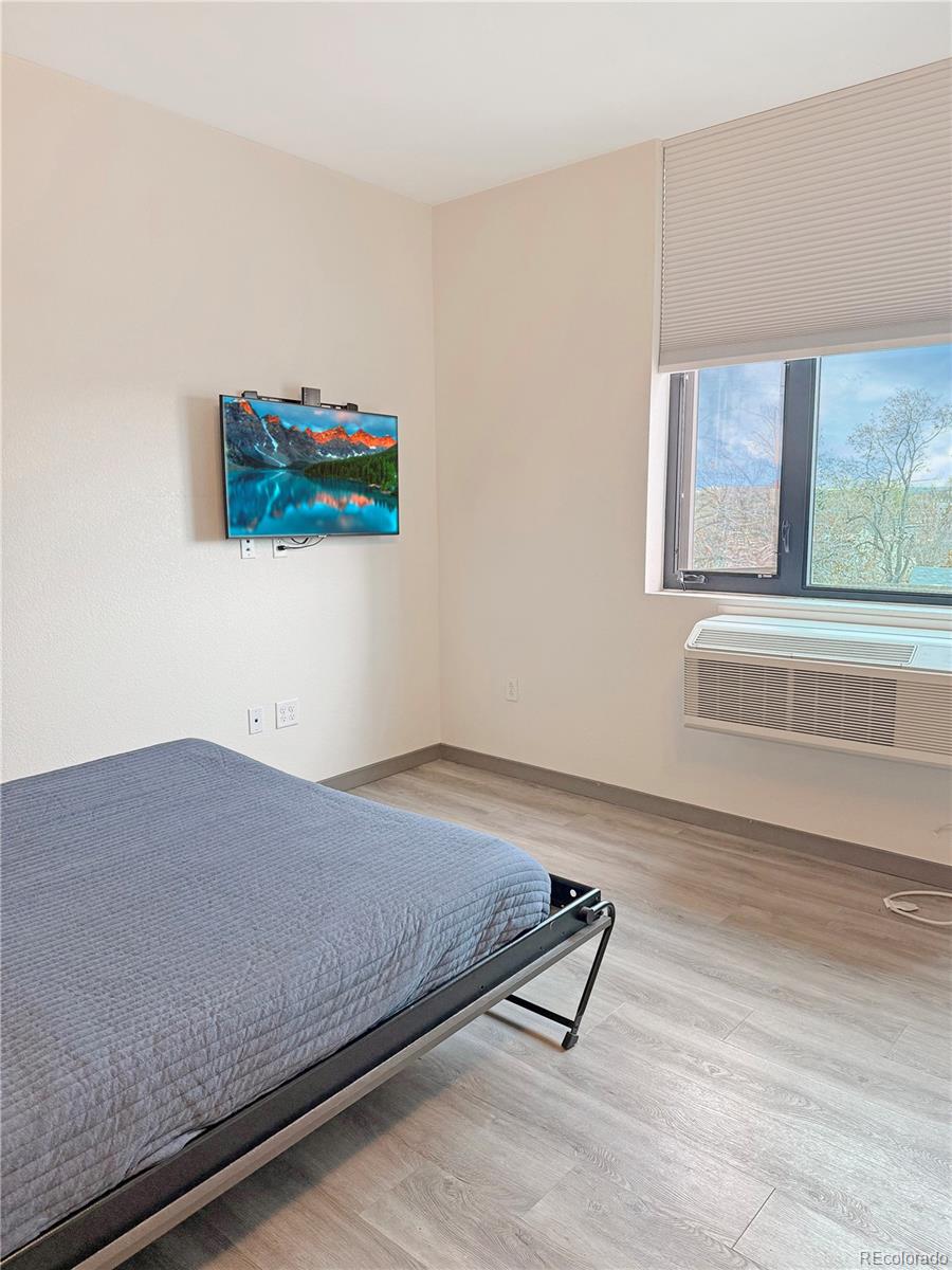 603 Inca Street, Unit 429 Denver, CO 80204 - Photo 6 of 16 a bedroom with a bed and a window